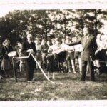 Opening 1e veld van SV Colmschate 18-10-1953