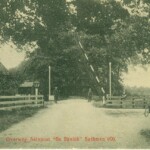 Overweg op de Bannink ongeveer 1920 Overweg op de Bannink ongeveer 1920
