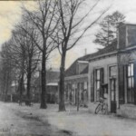 Rechts het oude postkantoor later de groentewinkel van Jan Opperman Rechts het oude postkantoor later de groentewinkel van Jan Opperman