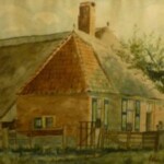 Schilderij van de Hulle van voor de oorlog
