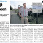 Spoor rijt dorp uiteen Colmschate
