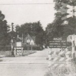 Spoorwegovergang Stationsweg 1979 Spoorwegovergang Stationsweg 1979 Colmschate