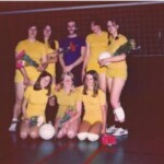 Volleybal Dames 1 seizoen 1975-1976 waren kampioen geworden