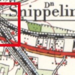 Kaart met de Stormingsteeg Colmschate Kaart met de Stormingsteeg Colmschate